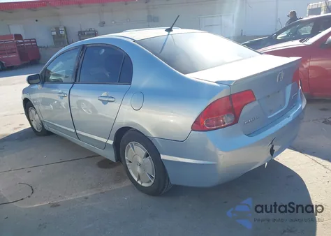 2006 Honda Civic Hybrid from USA, damaged, VIN JHMFA36256S004624